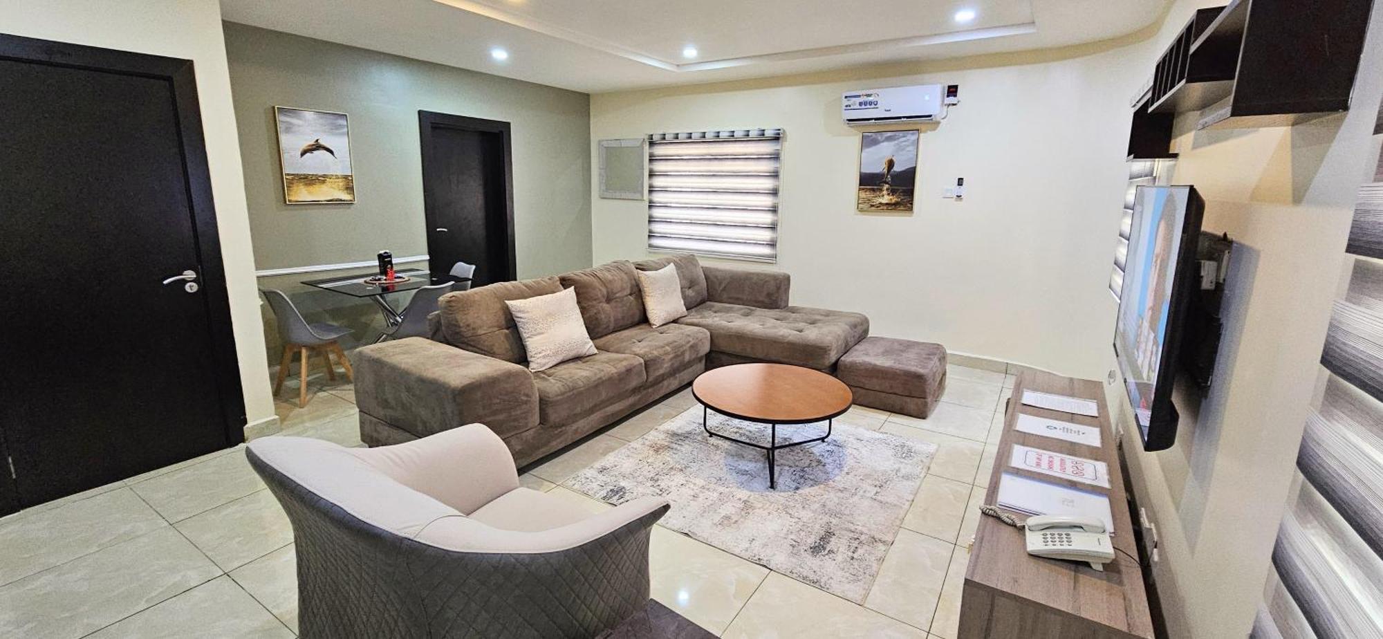 Apartmán The Leneade Abuja Exteriér fotografie