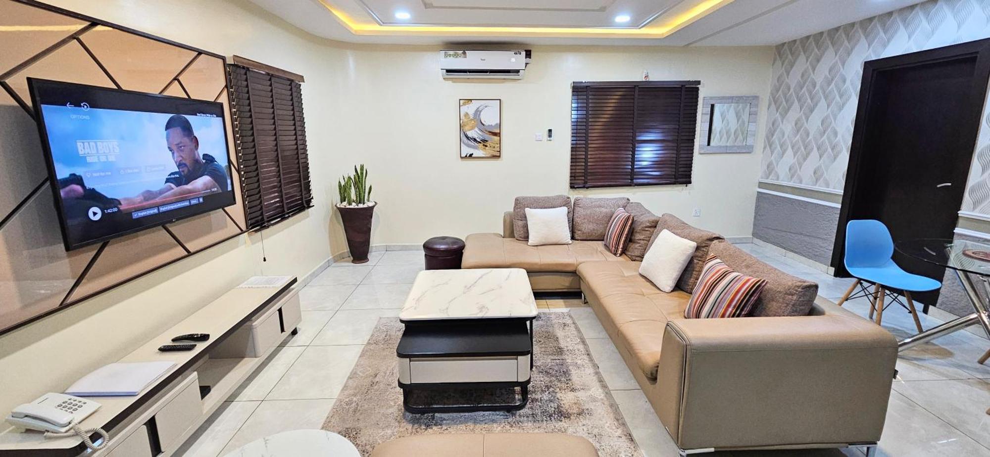 Apartmán The Leneade Abuja Exteriér fotografie